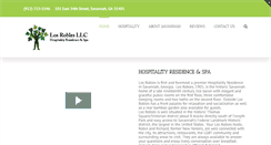 Desktop Screenshot of losroblesllc.com