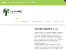 Tablet Screenshot of losroblesllc.com